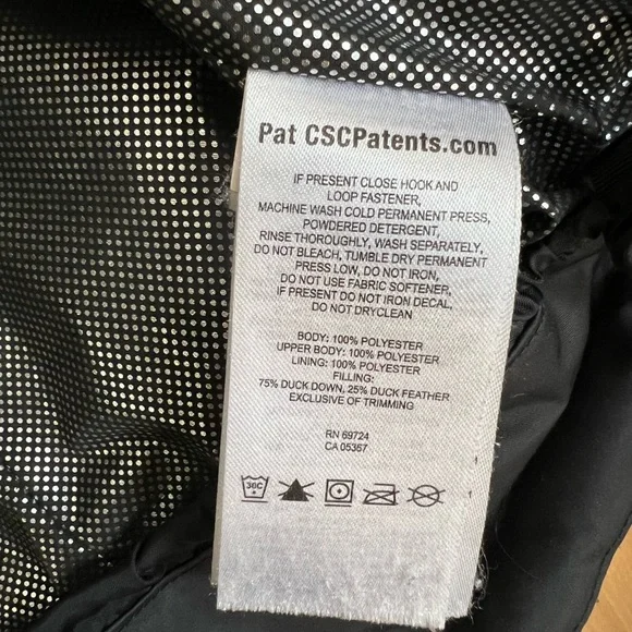 Columbia Down Jacket, black, size medium - Picture 9 of 9